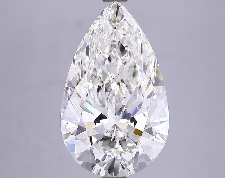 4.74 Carat Pear Shaped Ideal Cut VS2 IGI Certified Lab Grown Diamond