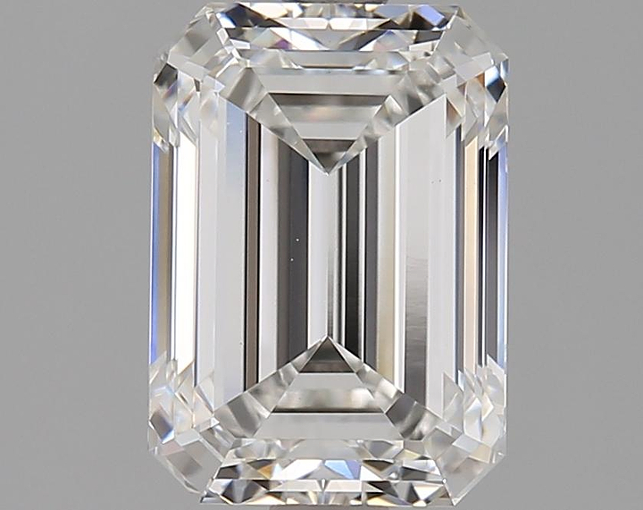 2.01 Carat Emerald Shaped Very Good Cut VVS2 GIA Certified Lab Grown Diamond