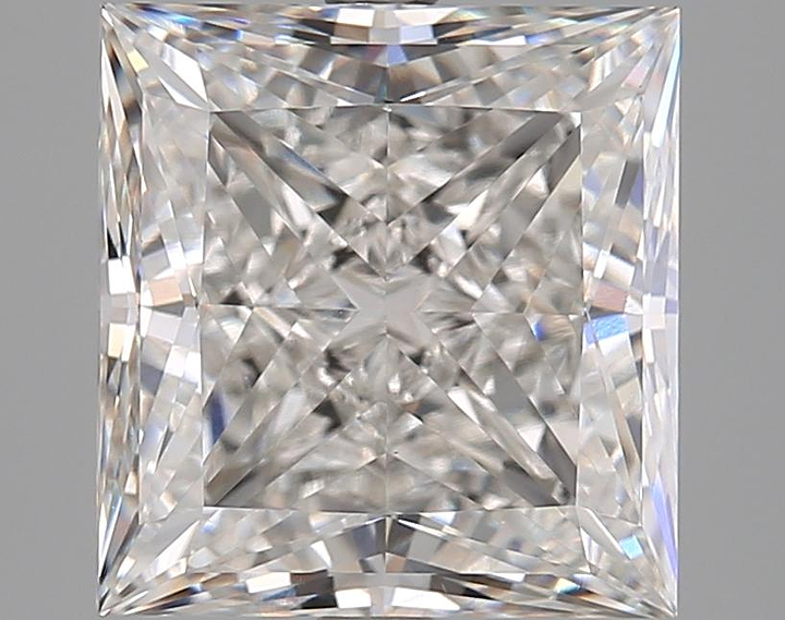 5.14 Carat Princess Shaped Excellent Cut VVS2 GIA Certified Lab Grown Diamond