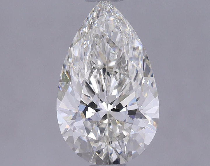 1.07 Carat Pear Shaped Ideal Cut VVS1 IGI Certified Lab Grown Diamond