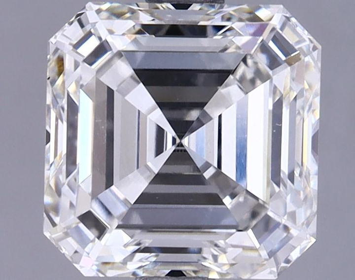 2.46 Carat Asscher Shaped Excellent Cut VS1 IGI Certified Lab Grown Diamond