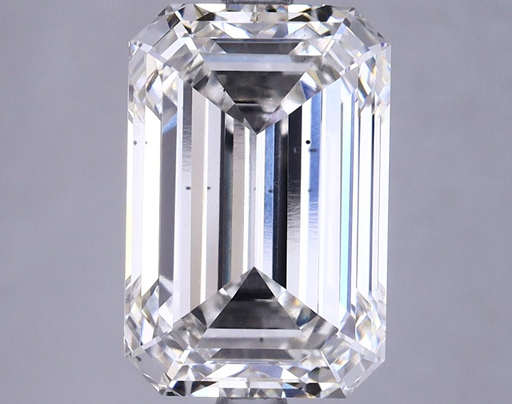 4.7 Carat Emerald Shaped Excellent Cut VS2 IGI Certified Lab Grown Diamond