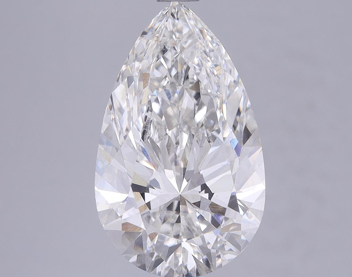 3.36 Carat Pear Shaped Ideal Cut VS2 IGI Certified Lab Grown Diamond