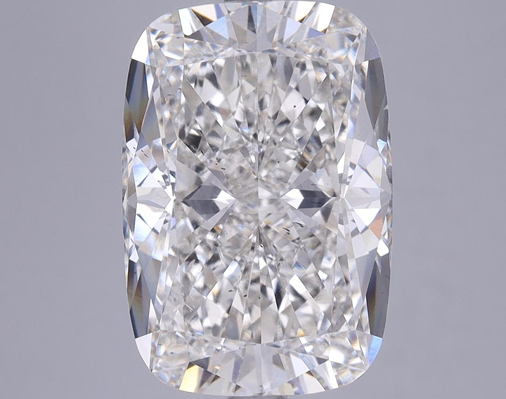 5.98 Carat Elongated Cushion Shaped Excellent Cut VS2 IGI Certified Lab Grown Diamond