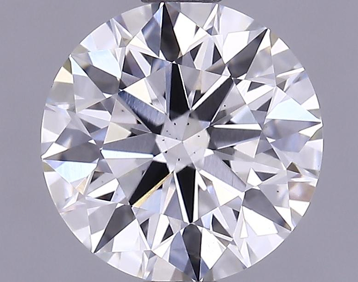 1.45 Carat Round Shaped Ideal Cut VS2 IGI Certified Lab Grown Diamond