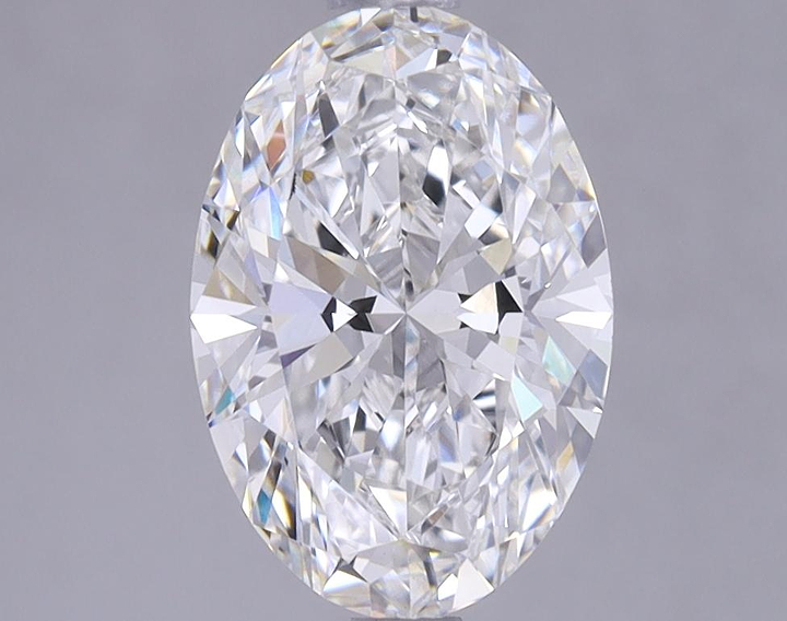1.42 Carat Oval Shaped Ideal Cut VVS2 IGI Certified Lab Grown Diamond