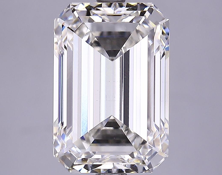 4.74 Carat Emerald Shaped Ideal Cut VS1 IGI Certified Lab Grown Diamond