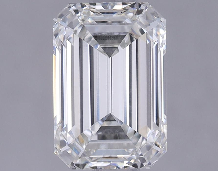 1.2 Carat Emerald Shaped Ideal Cut VVS2 IGI Certified Lab Grown Diamond