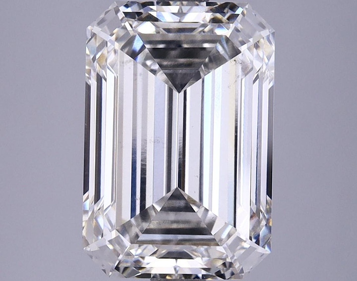 4.76 Carat Emerald Shaped Ideal Cut VS1 IGI Certified Lab Grown Diamond