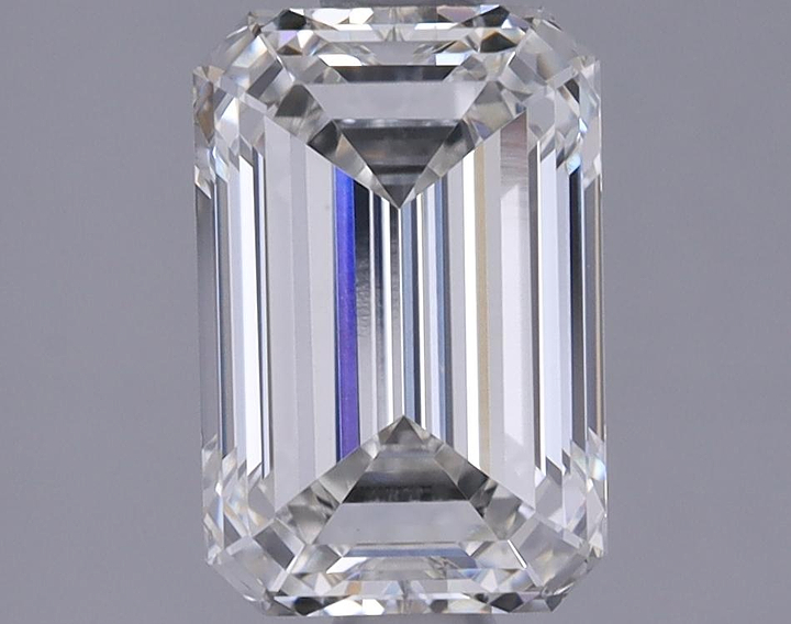 1.37 Carat Emerald Shaped Excellent Cut VS1 IGI Certified Lab Grown Diamond