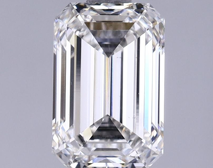 1.33 Carat Emerald Shaped Excellent Cut VS1 IGI Certified Lab Grown Diamond