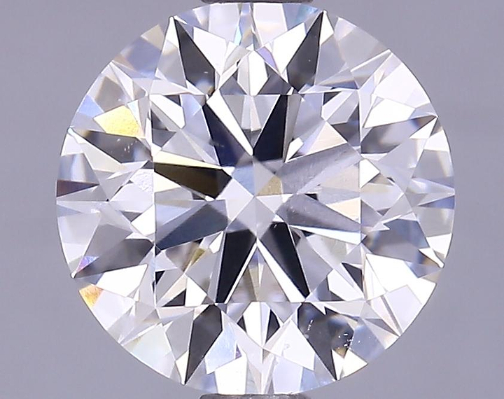 1.69 Carat Round Shaped Ideal Cut VVS2 IGI Certified Lab Grown Diamond