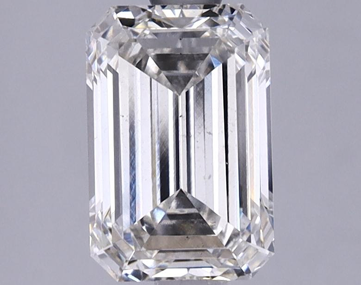 1.63 Carat Emerald Shaped Excellent Cut VS2 IGI Certified Lab Grown Diamond