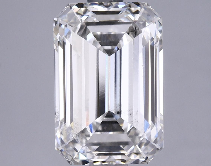 2.61 Carat Emerald Shaped Excellent Cut VS2 IGI Certified Lab Grown Diamond