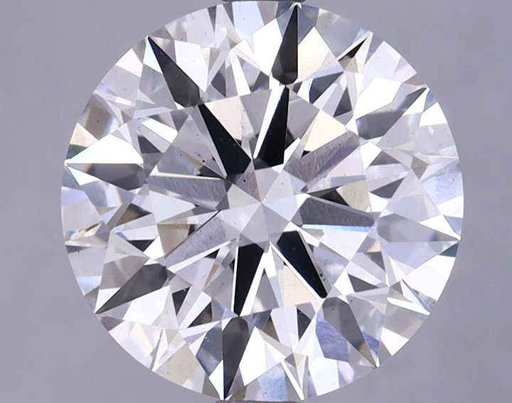 3.81 Carat Round Shaped Ideal Cut VS2 IGI Certified Lab Grown Diamond