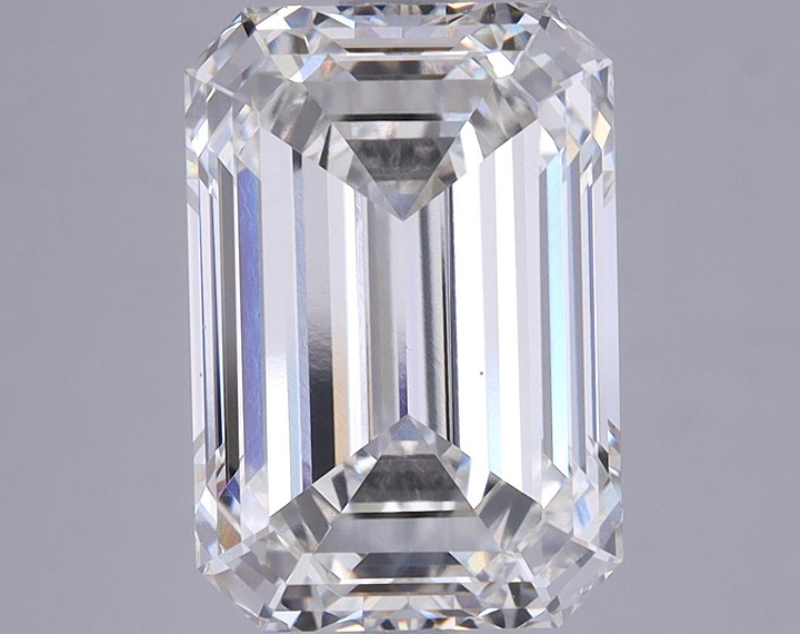 4.68 Carat Emerald Shaped Ideal Cut VS1 IGI Certified Lab Grown Diamond
