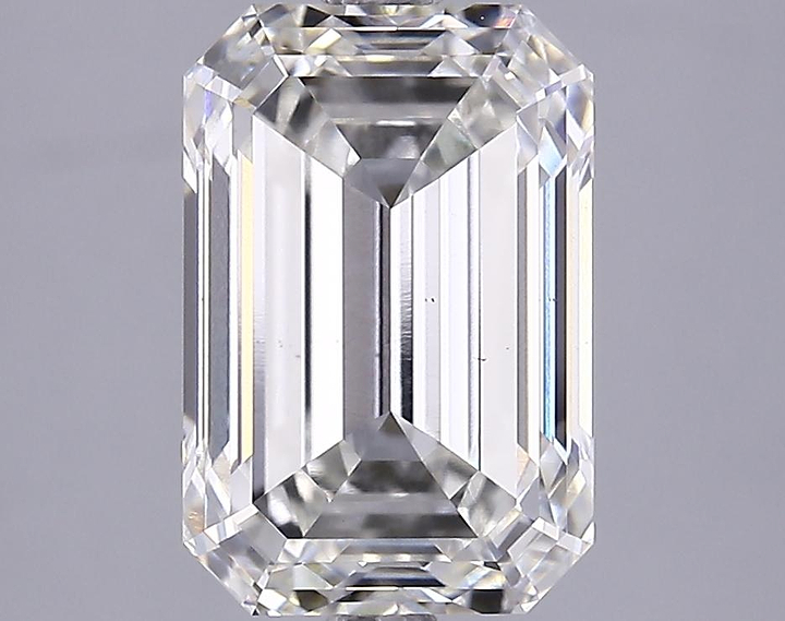 3.7 Carat Emerald Shaped Excellent Cut VS1 IGI Certified Lab Grown Diamond