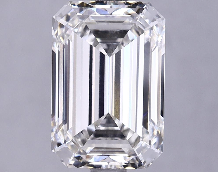 3.3 Carat Emerald Shaped Excellent Cut VVS2 IGI Certified Lab Grown Diamond