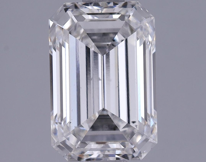 1.64 Carat Emerald Shaped Excellent Cut VS2 IGI Certified Lab Grown Diamond