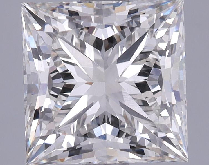 2.33 Carat Princess Shaped Ideal Cut VS1 IGI Certified Lab Grown Diamond