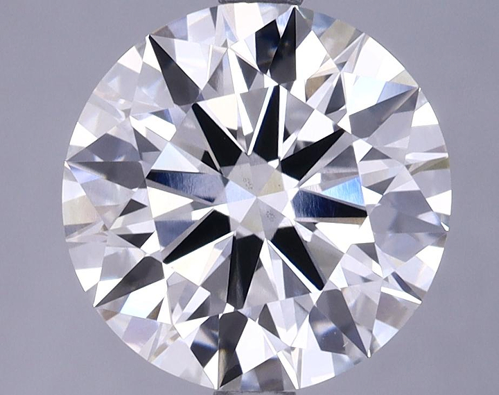 3.46 Carat Round Shaped Ideal Cut VS1 IGI Certified Lab Grown Diamond