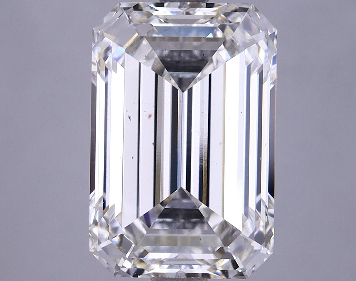 4.84 Carat Emerald Shaped Excellent Cut VS1 IGI Certified Lab Grown Diamond