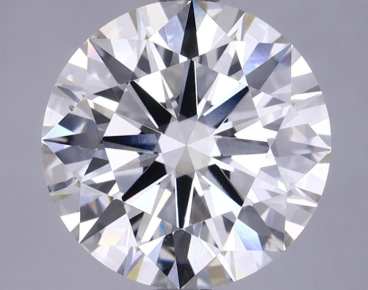 3.67 Carat Round Shaped Ideal Cut VS1 IGI Certified Lab Grown Diamond