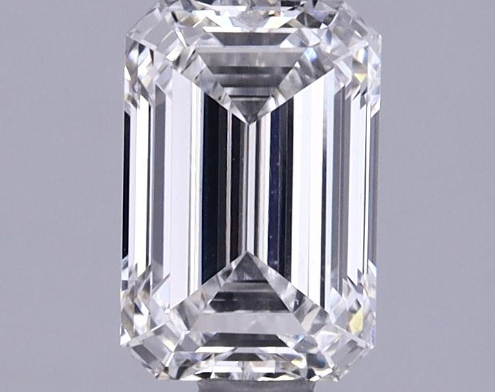 1.31 Carat Emerald Shaped Excellent Cut VS1 IGI Certified Lab Grown Diamond