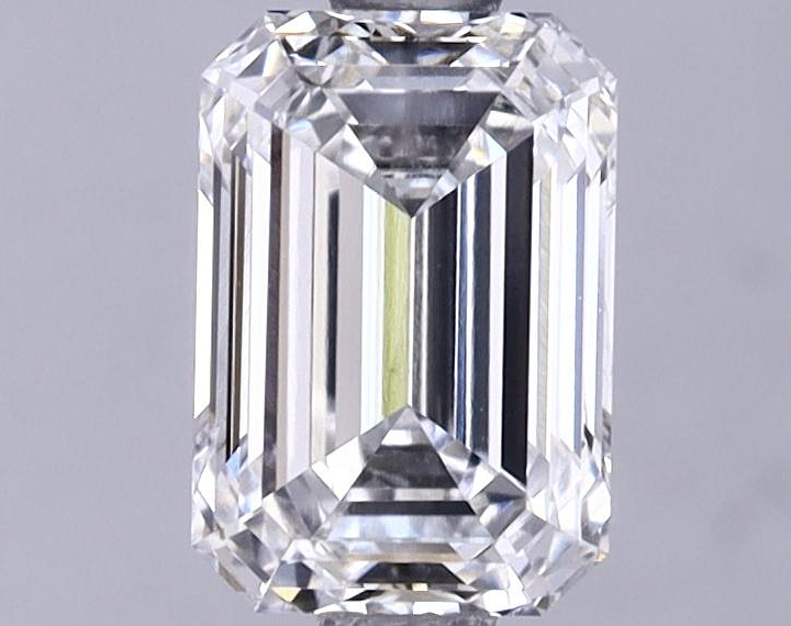 1.37 Carat Emerald Shaped Ideal Cut VS1 IGI Certified Lab Grown Diamond