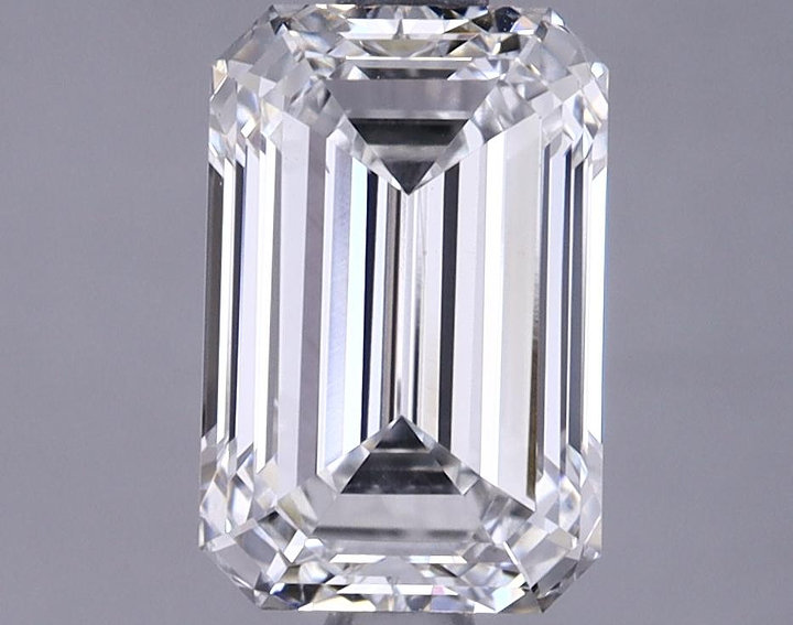 1.92 Carat Emerald Shaped Excellent Cut VS2 IGI Certified Lab Grown Diamond