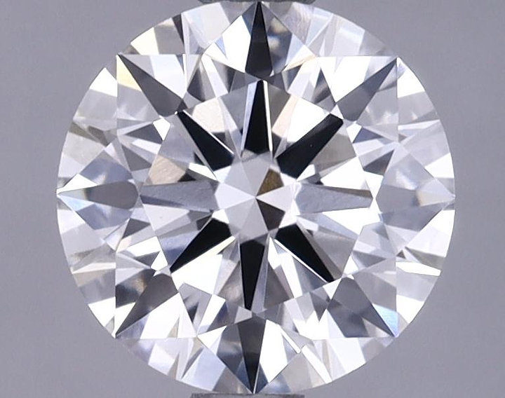 1.42 Carat Round Shaped Ideal Cut VVS2 IGI Certified Lab Grown Diamond