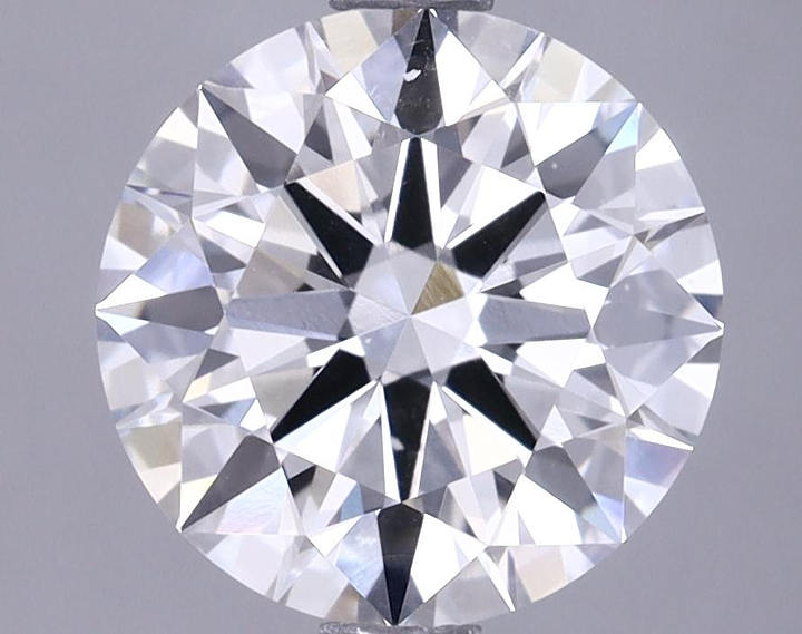 2.14 Carat Round Shaped Ideal Cut VVS2 IGI Certified Lab Grown Diamond