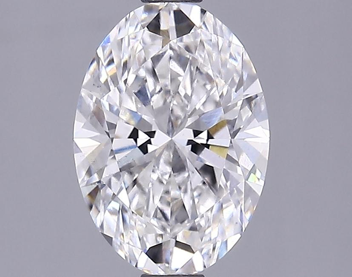 1.64 Carat Oval Shaped Ideal Cut VS2 IGI Certified Lab Grown Diamond