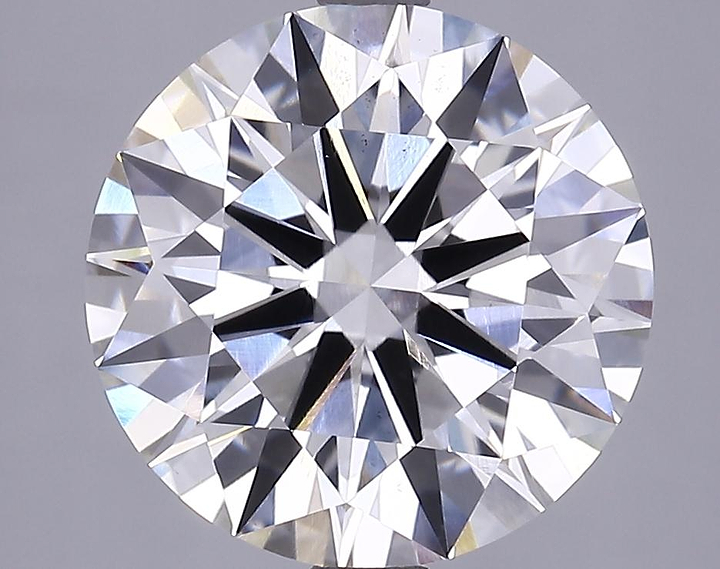 4.54 Carat Round Shaped Ideal Cut VS2 IGI Certified Lab Grown Diamond