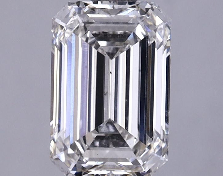 1.39 Carat Emerald Shaped Excellent Cut VS1 IGI Certified Lab Grown Diamond