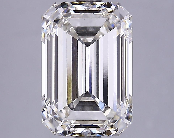 3.8 Carat Emerald Shaped Ideal Cut VS1 IGI Certified Lab Grown Diamond