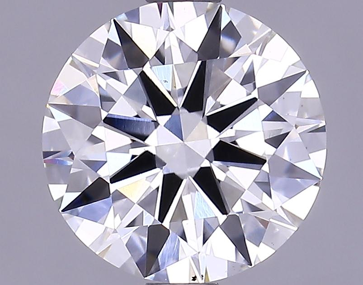 1.89 Carat Round Shaped Ideal Cut VS2 IGI Certified Lab Grown Diamond