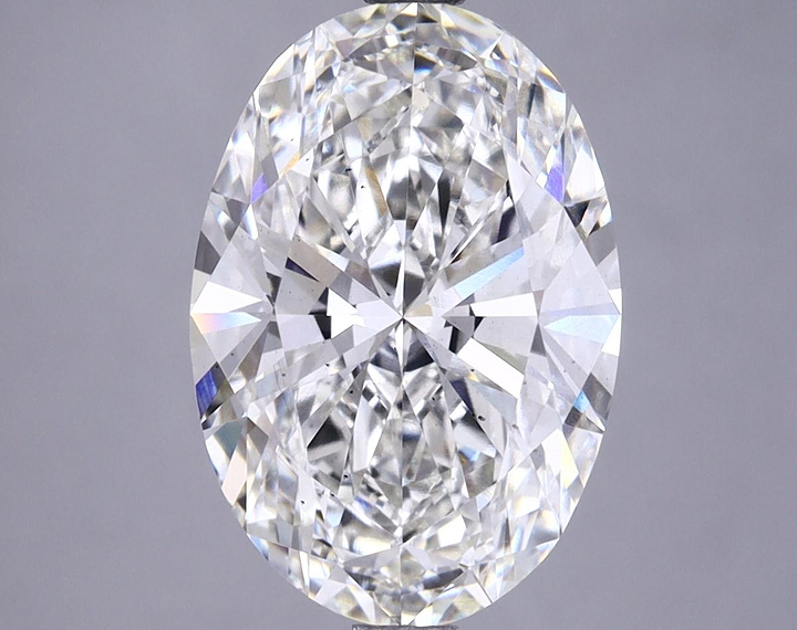 3.82 Carat Oval Shaped Ideal Cut VS2 IGI Certified Lab Grown Diamond