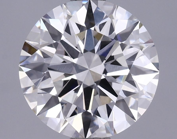 1.66 Carat Round Shaped Ideal Cut VVS2 IGI Certified Lab Grown Diamond