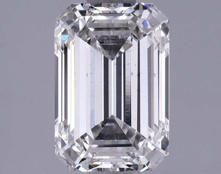 1.34 Carat Emerald Shaped Ideal Cut VS2 IGI Certified Lab Grown Diamond