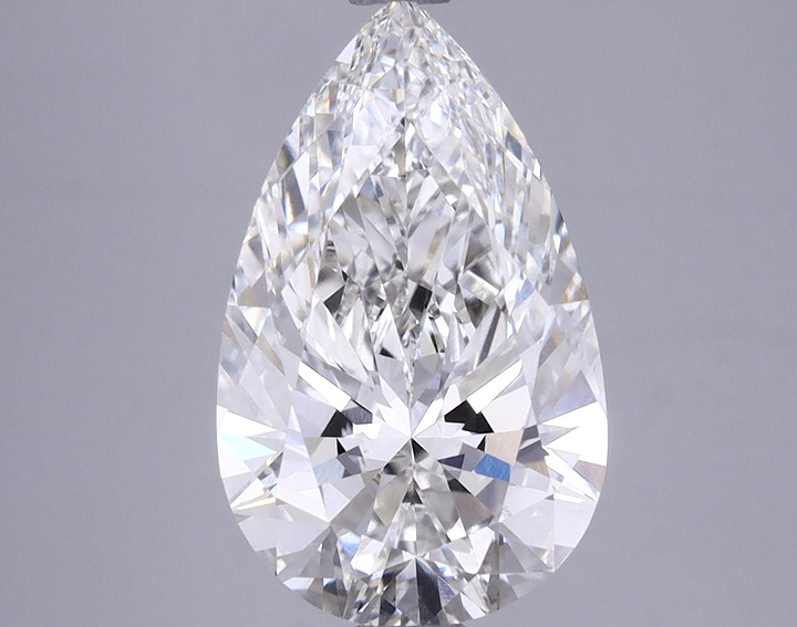 3.39 Carat Pear Shaped Ideal Cut VS1 IGI Certified Lab Grown Diamond