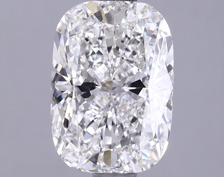 1.84 Carat Elongated Cushion Shaped Excellent Cut VVS2 IGI Certified Lab Grown Diamond