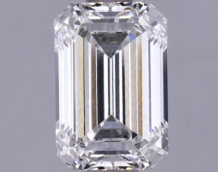 1.22 Carat Emerald Shaped Excellent Cut VVS2 IGI Certified Lab Grown Diamond