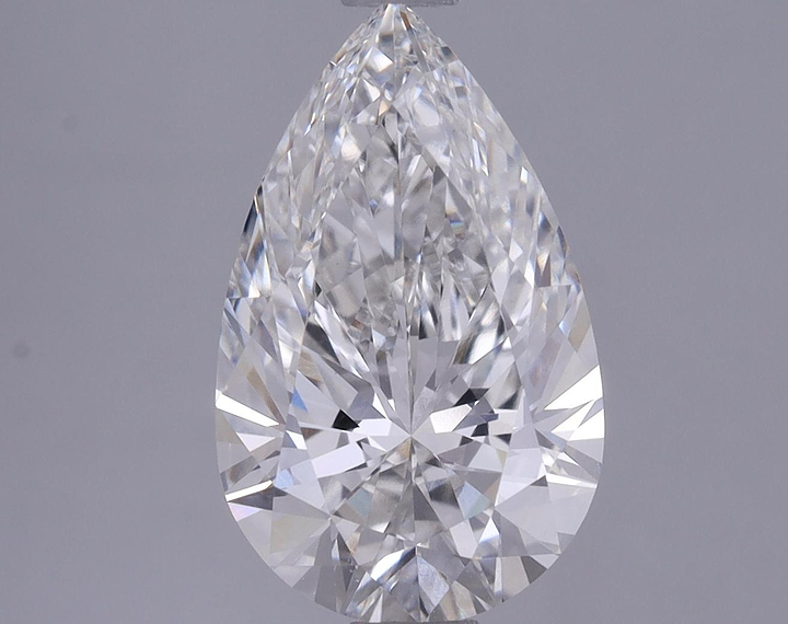 2.1 Carat Pear Shaped Ideal Cut VS1 IGI Certified Lab Grown Diamond
