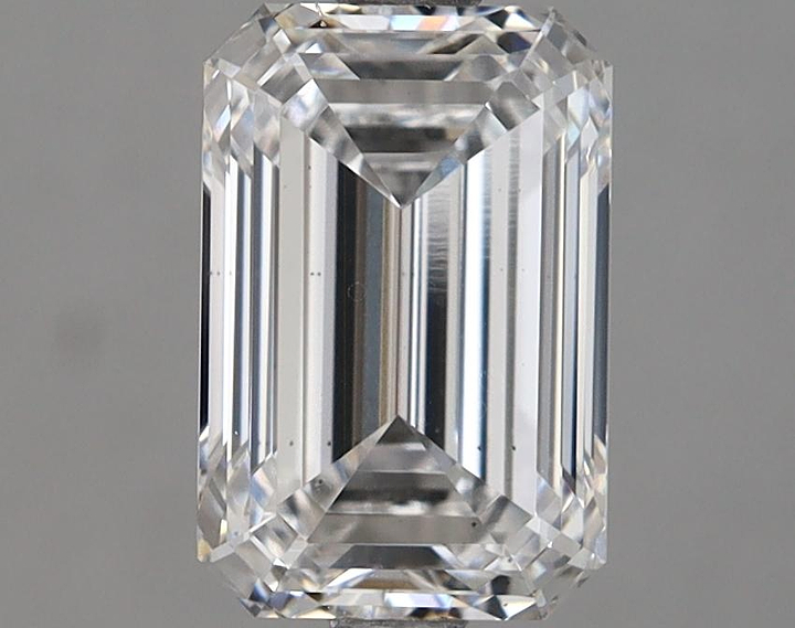 2.16 Carat Emerald Shaped Excellent Cut VS2 IGI Certified Lab Grown Diamond