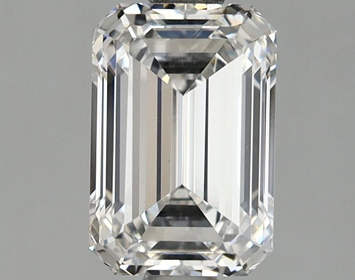 1.4 Carat Emerald Shaped Ideal Cut VS1 IGI Certified Lab Grown Diamond
