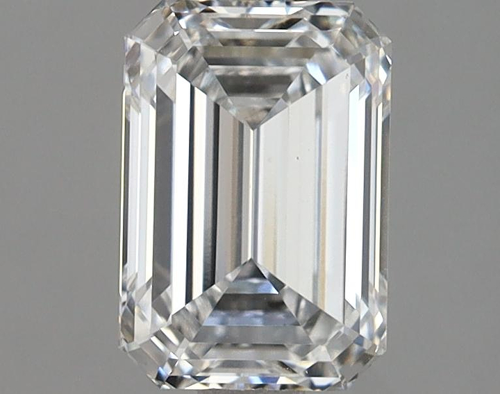 1.66 Carat Emerald Shaped Ideal Cut VS1 IGI Certified Lab Grown Diamond