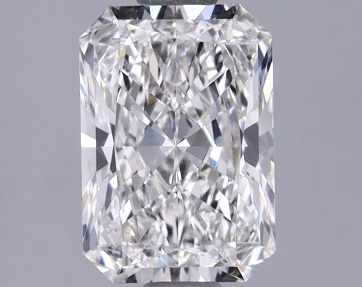1.26 Carat Radiant Shaped Ideal Cut VVS2 IGI Certified Lab Grown Diamond