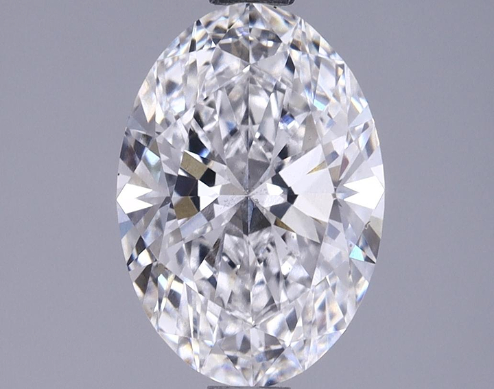 1.62 Carat Oval Shaped Ideal Cut VS2 IGI Certified Lab Grown Diamond