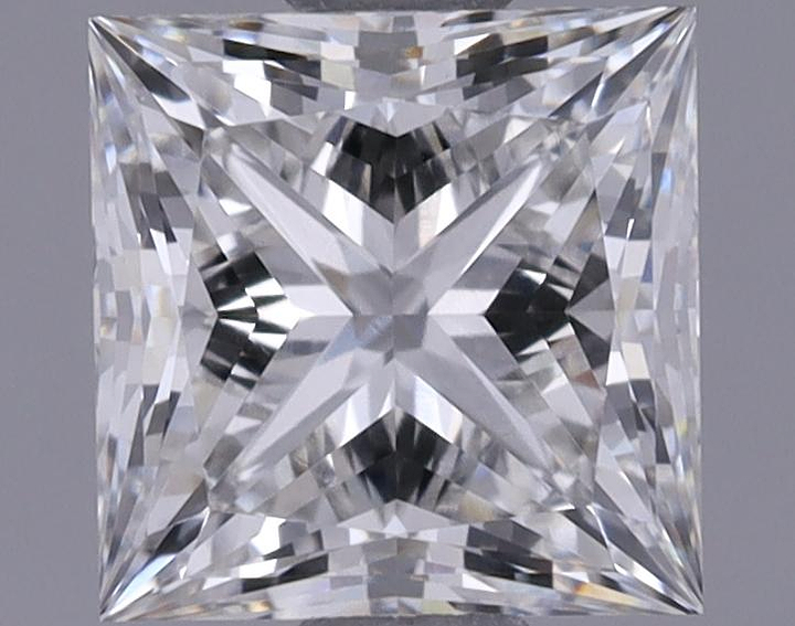 1.18 Carat Princess Shaped Ideal Cut VVS2 IGI Certified Lab Grown Diamond